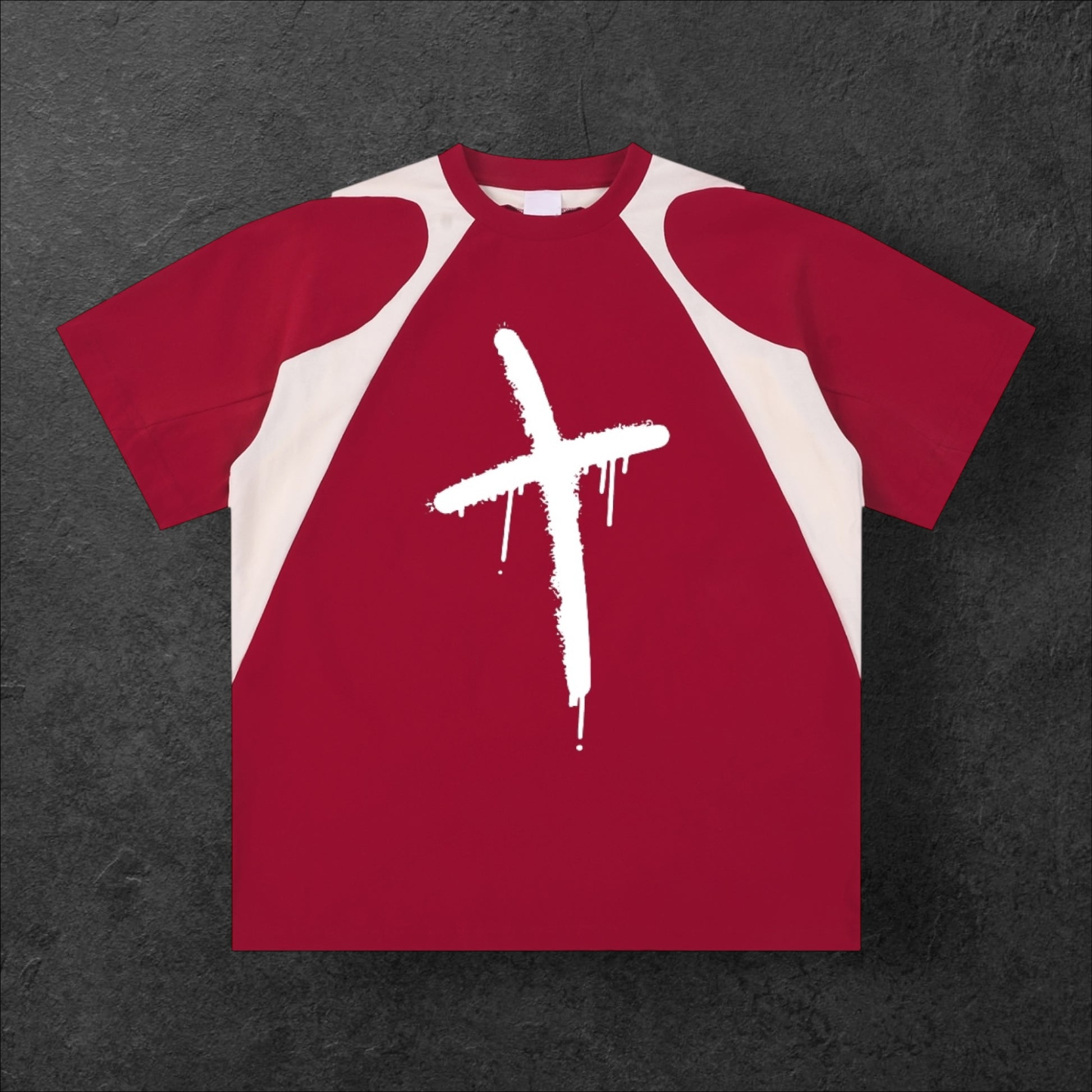 MODRN CONTRAST PATTERN TEE