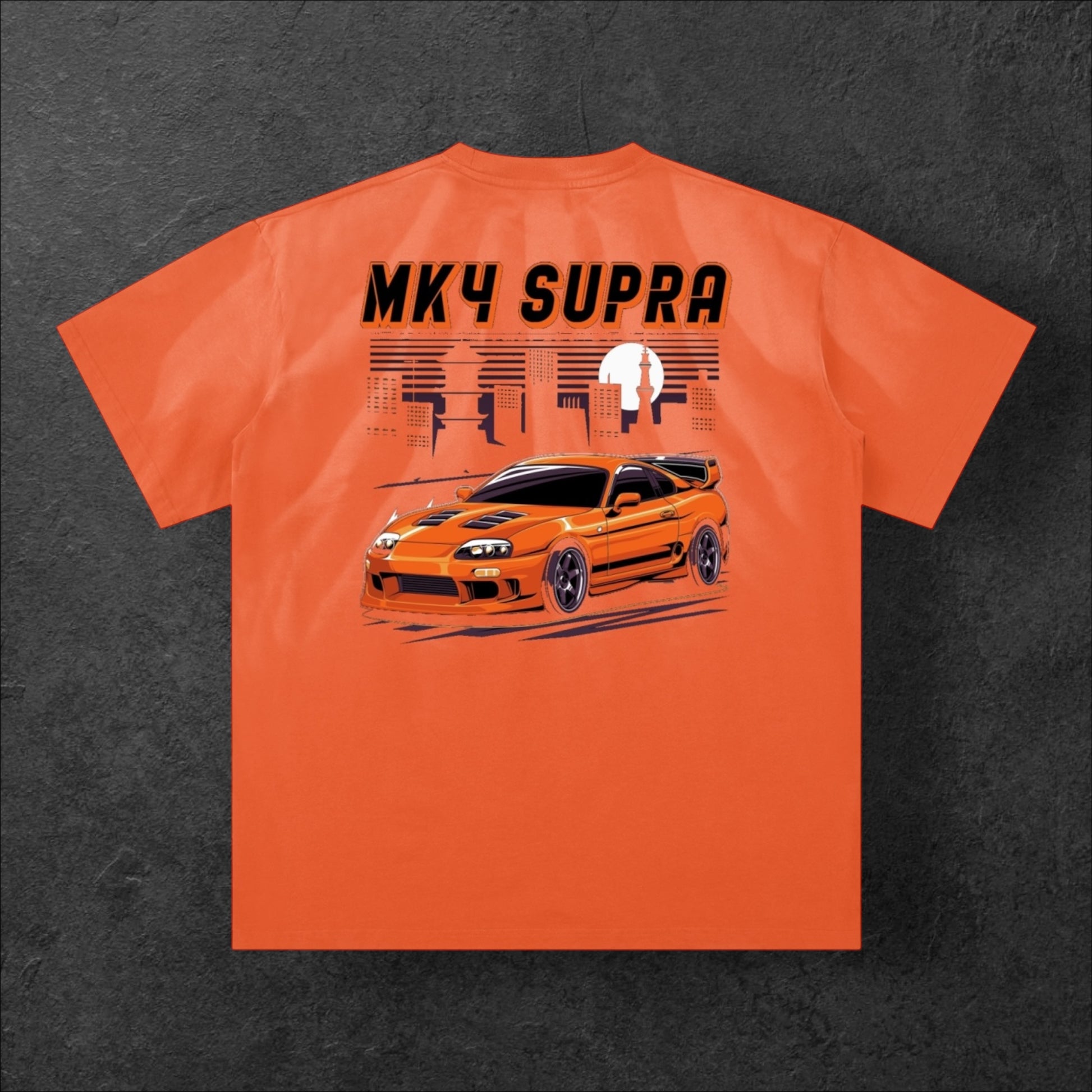 MODRN Racing Co. Tee – Burnout Orange