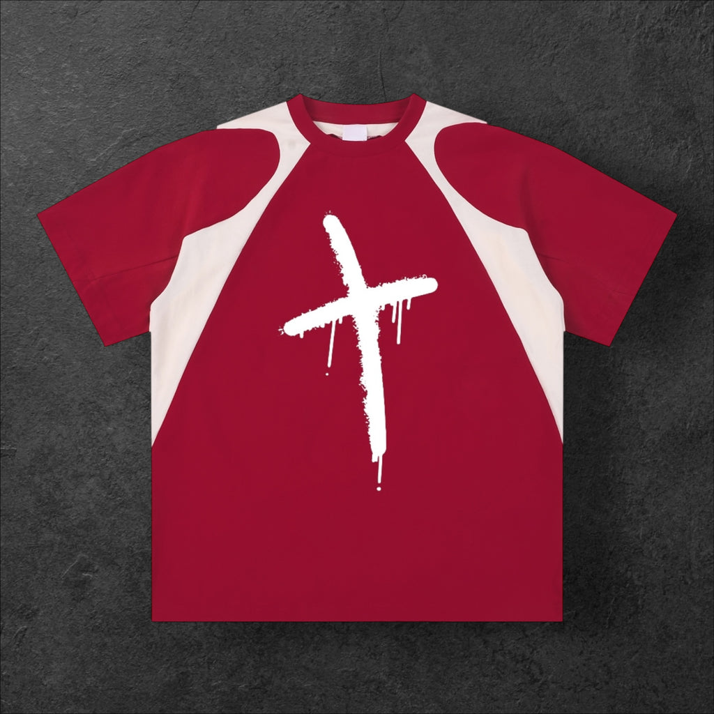 MODRN CONTRAST PATTERN TEE