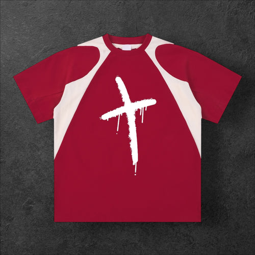 MODRN CONTRAST PATTERN TEE