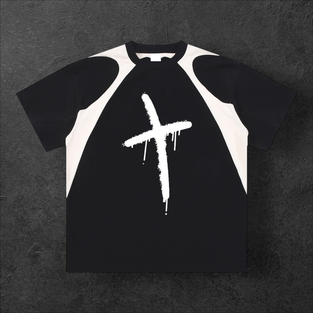MODRN CONTRAST PATTERN TEE