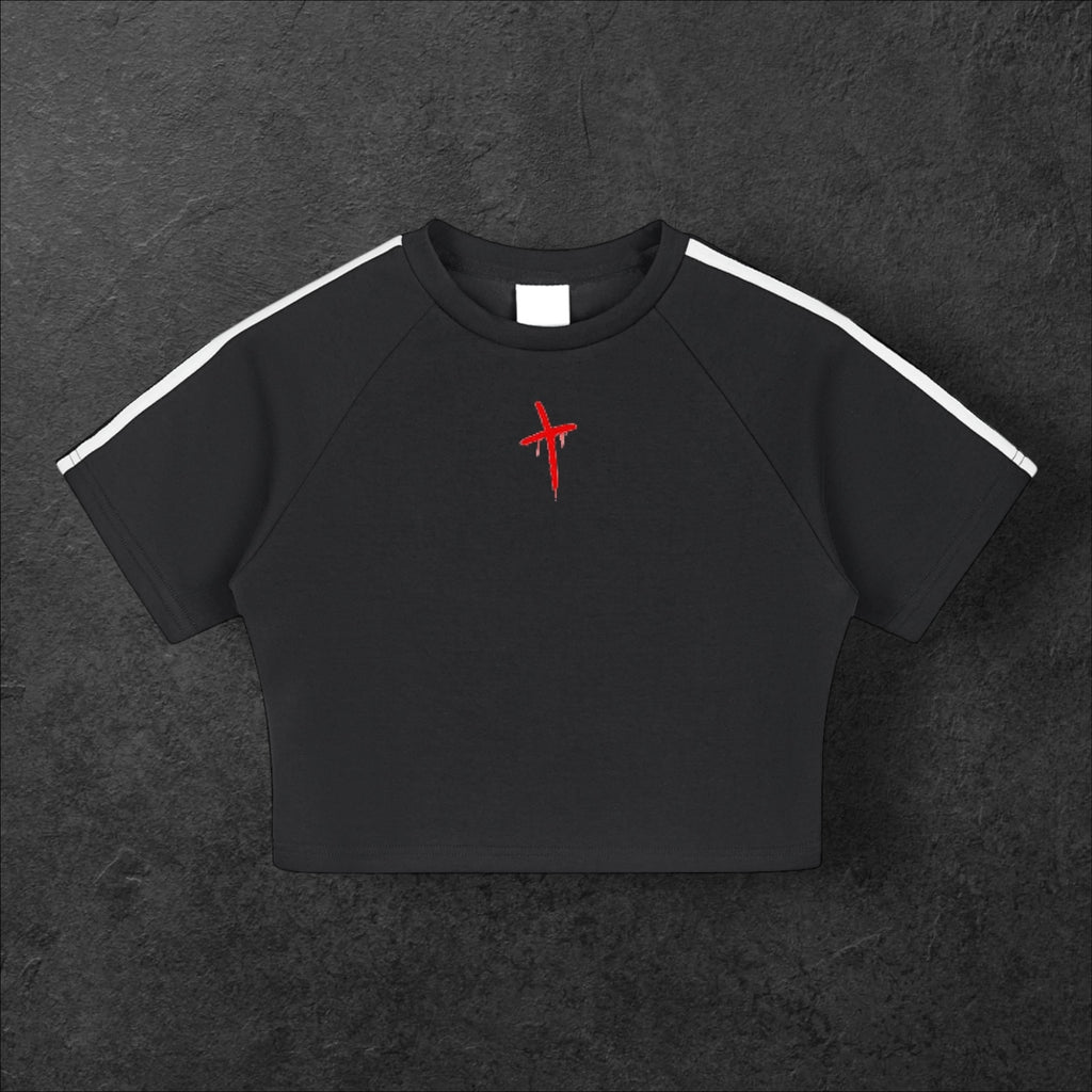 MODRN Taped Cooling Performance Crop Top